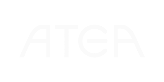 Atea 로고 화이트